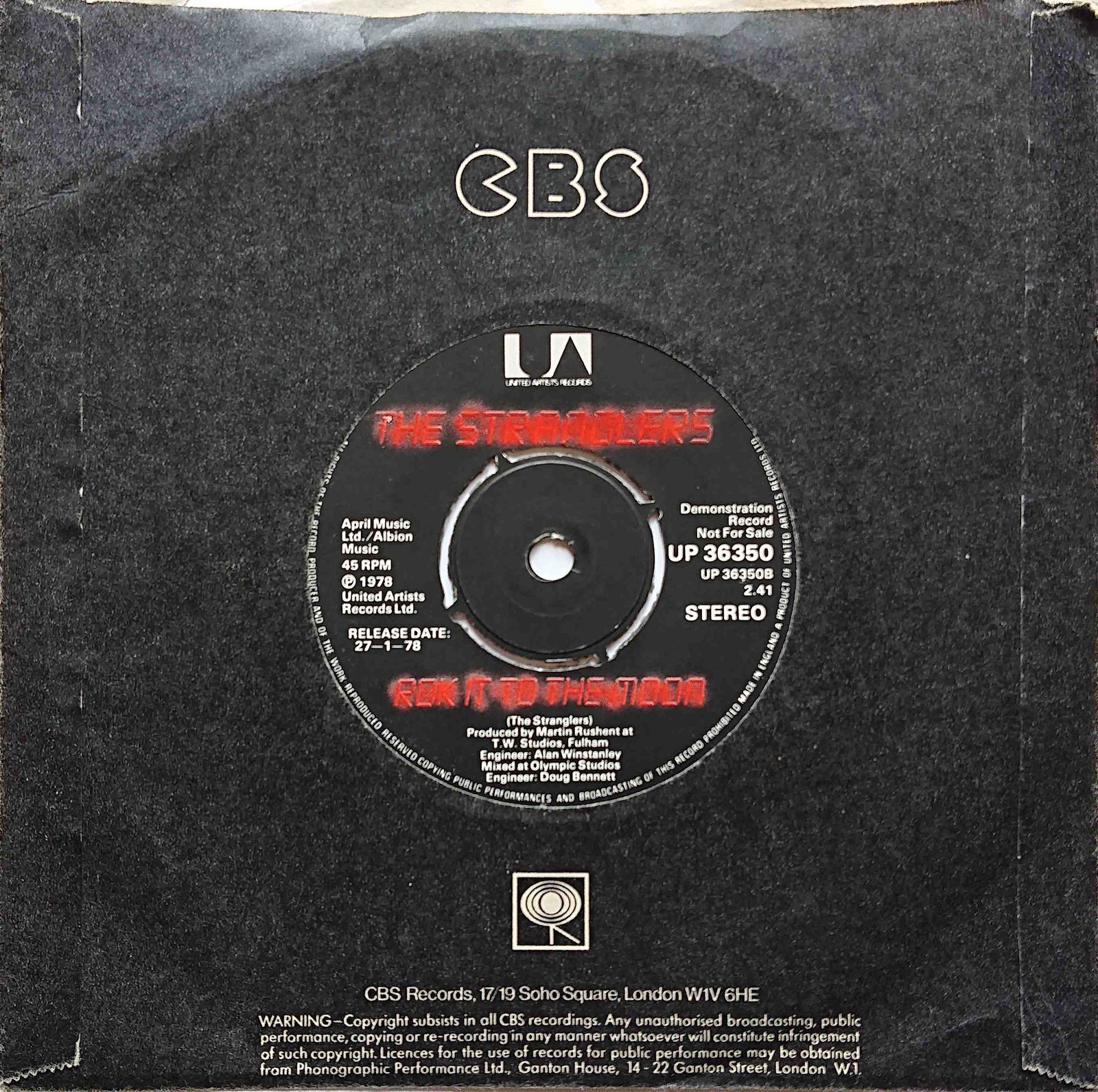 Back cover of UP 36350 D